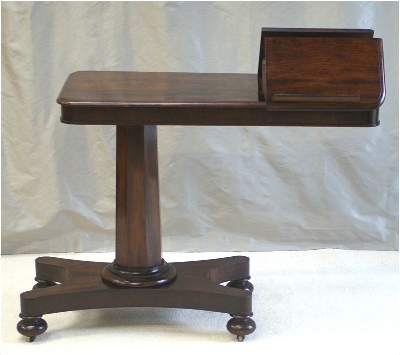 7006 Antique Mahogany Reading Table. 0754 564 1953 (6